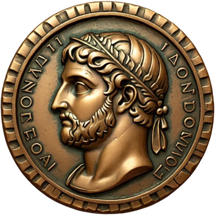 an old roman coin emoji