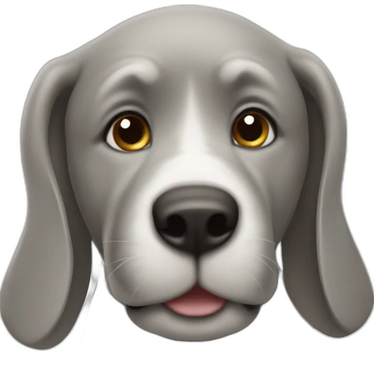 chien sur un éléphant emoji