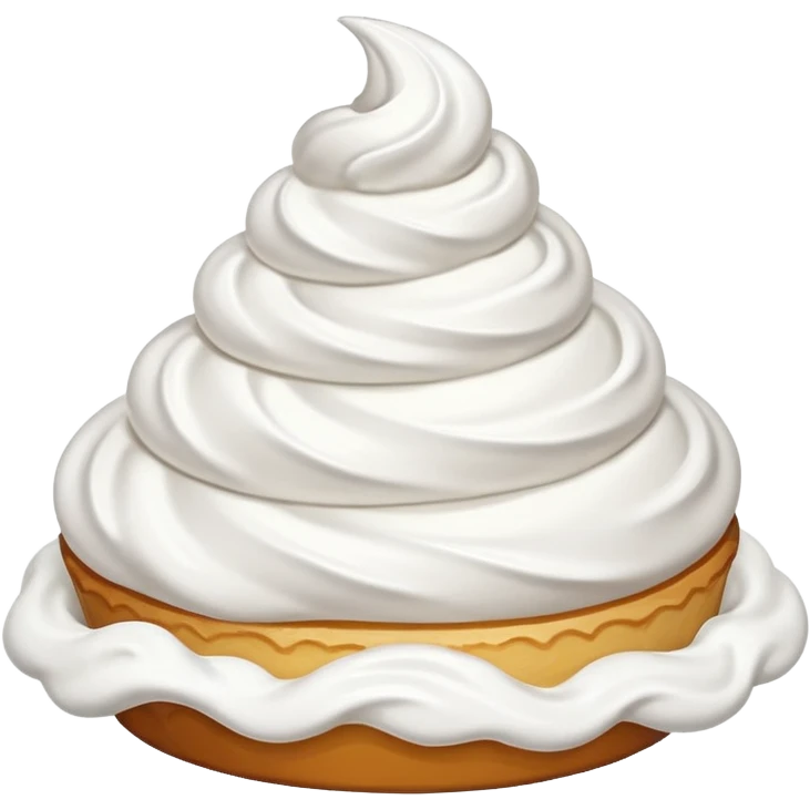 whipped cream emoji