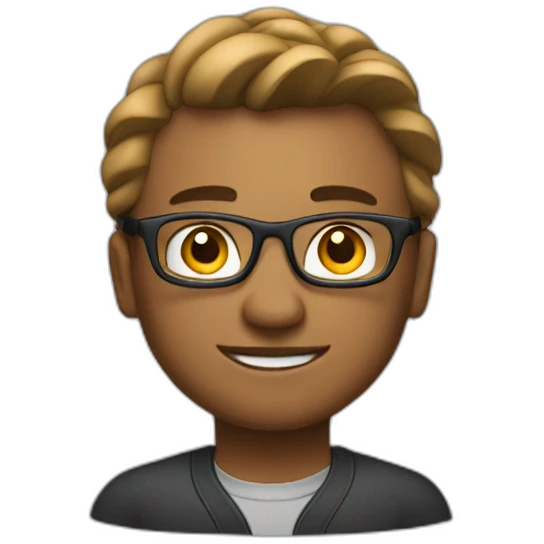 entrepreneur on MacBook emoji