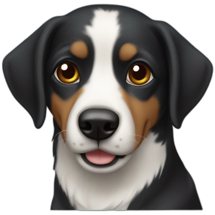 Dacgahund negro emoji