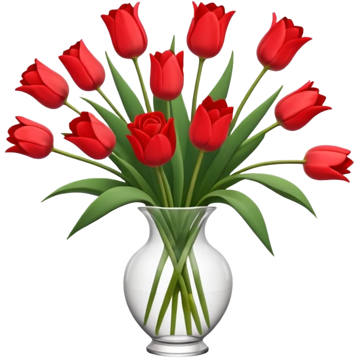 Minimalistic flat vector icon, iOS style, thin black contour on white background. Flower bouquet arranged in a simple vase. Clean, elegant, no text, no shadows.
 emoji