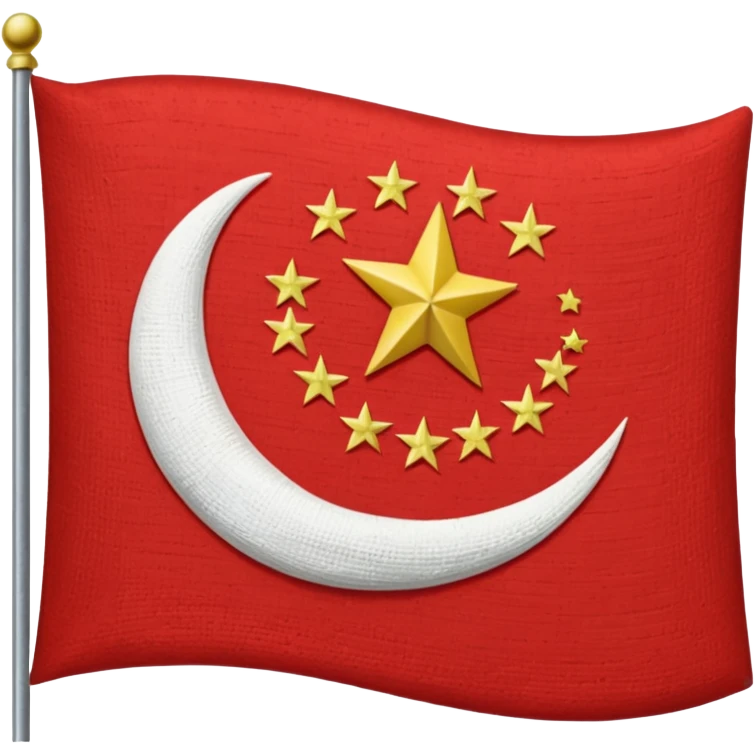 Ouïgours flag emoji