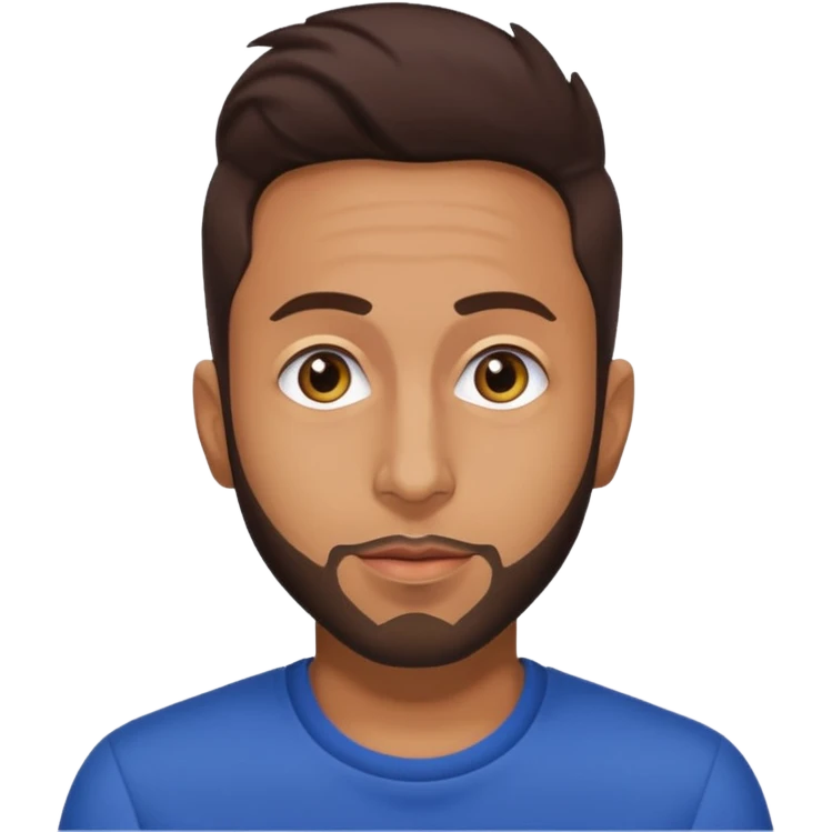 Anwar Jibawi dark brown hair emoji