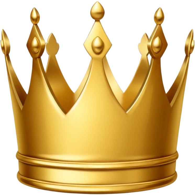 premium logo crown simple emoji