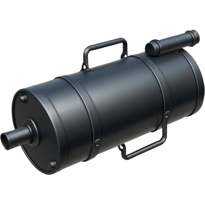 generate a realistic elongated anti-tank mine that can be carried by a drone emoji