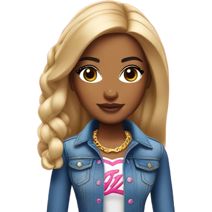Puerto Rican Barbie  emoji