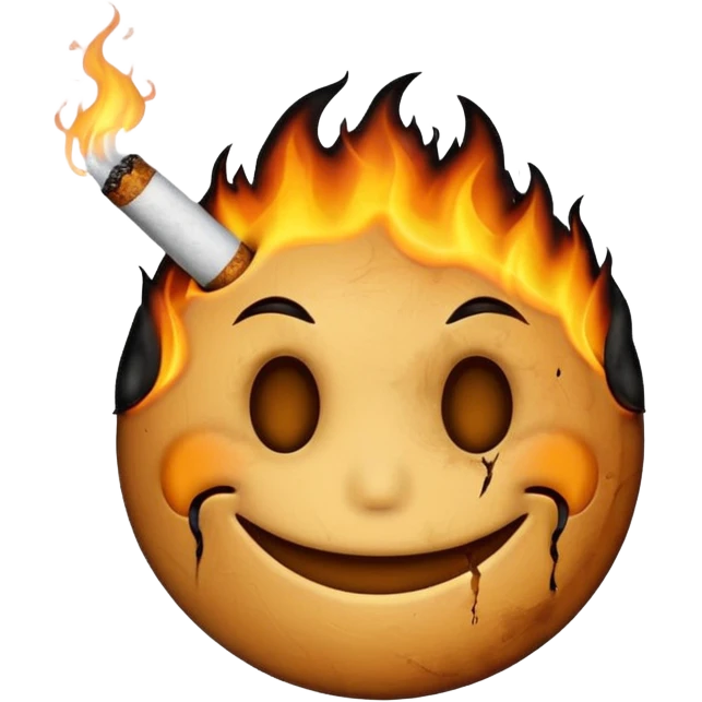 Smiley électrocution emoji