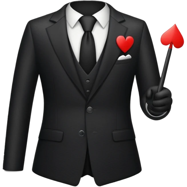 black spade suit emoji