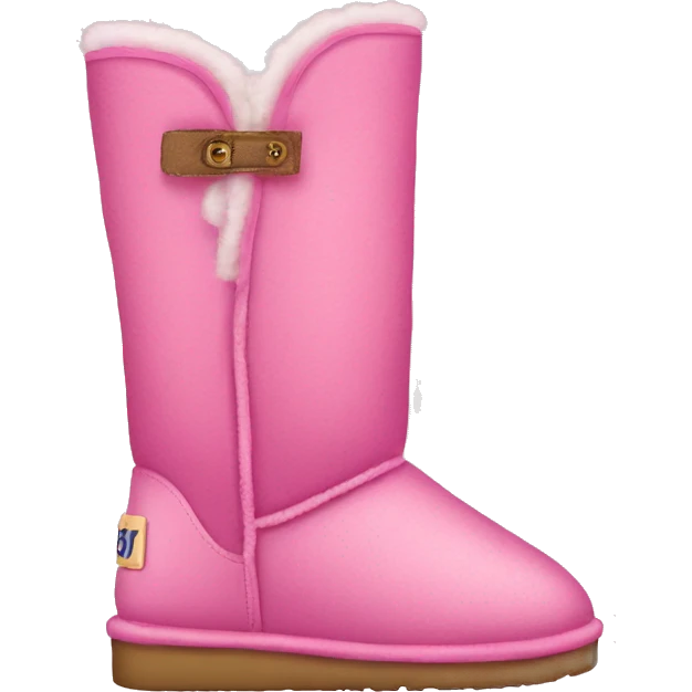 Pink uggs emoji