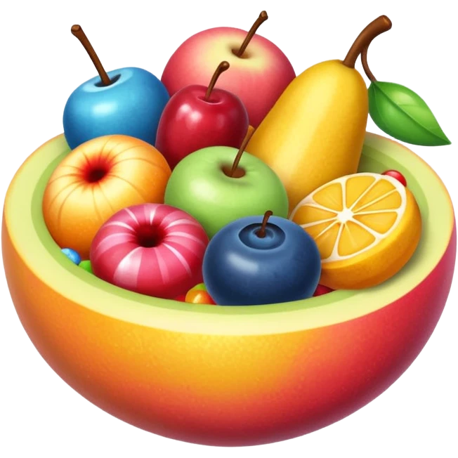 Candy-Coated Fruits emoji