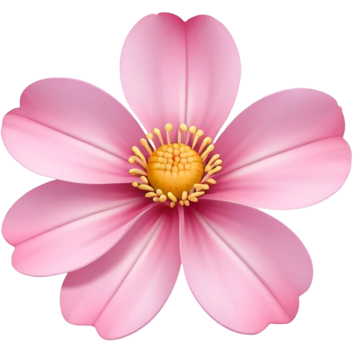 Pink dainty flower emoji