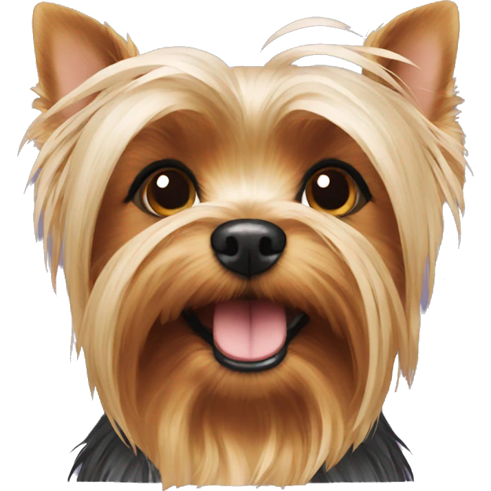 Yorkshire terrier emoji