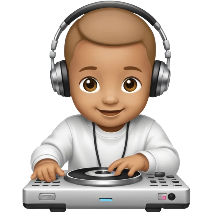 Baby djing emoji