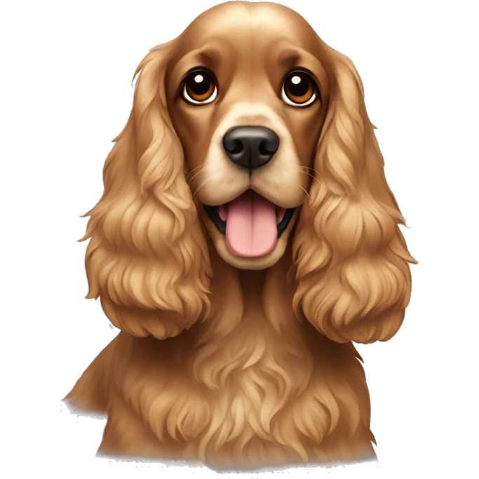 Cocker spaniel emoji