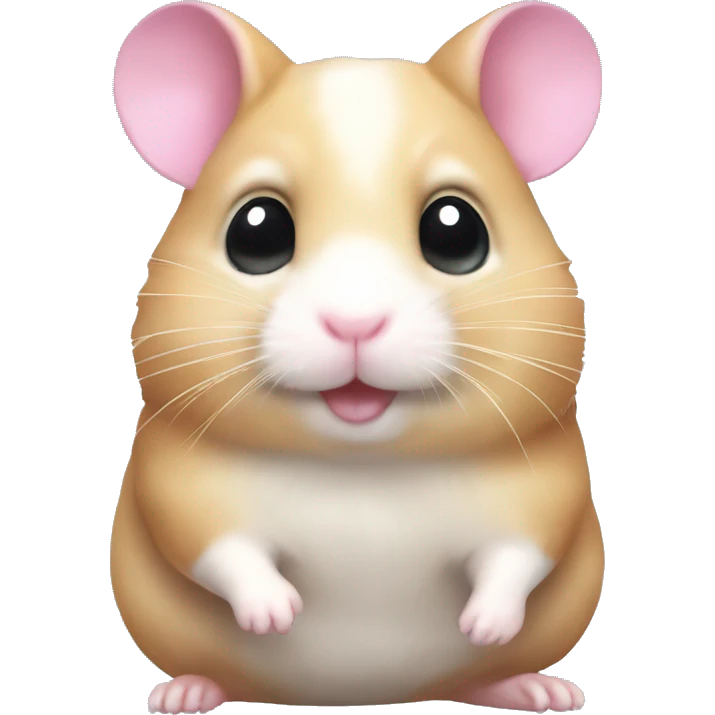 pink hamster chinchilla emoji