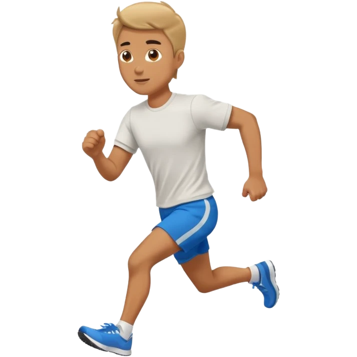 man runs emoji