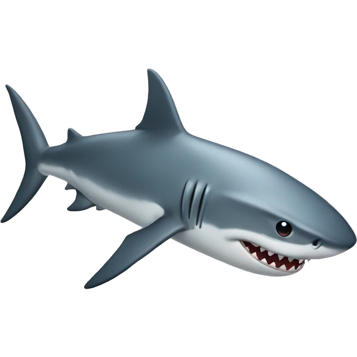 shark with tophat emoji