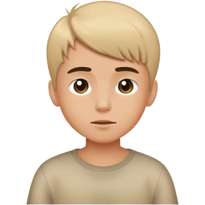 With boys hair cut emoji