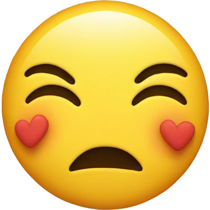 Kissy face with peace sign emoji