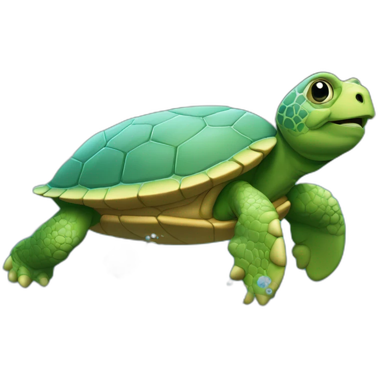 Tortue e'eau emoji