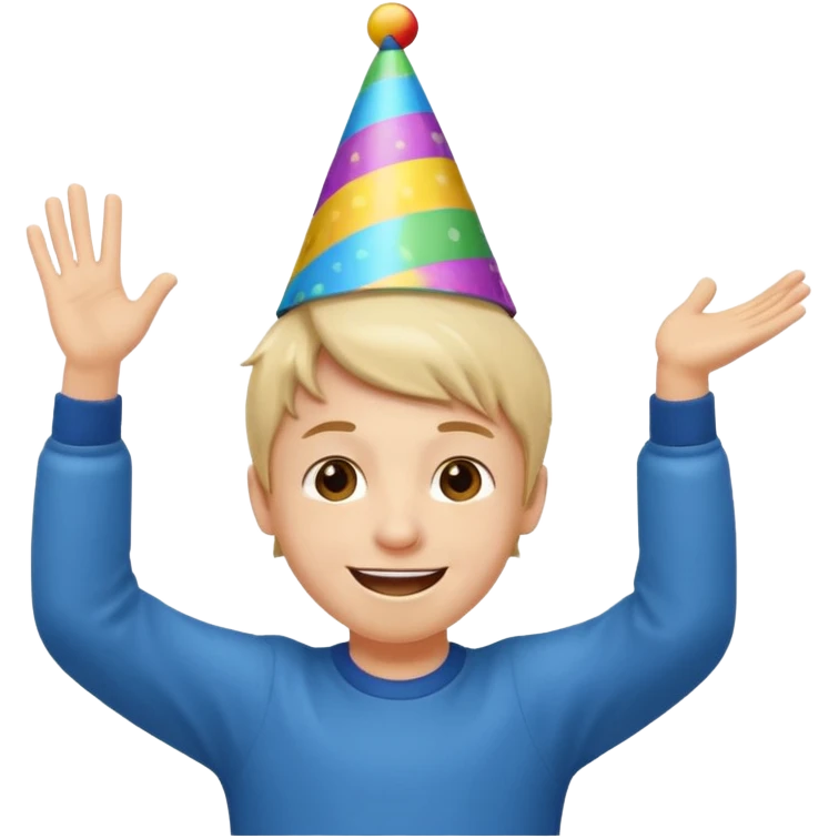 Boy dancing in disco party  emoji