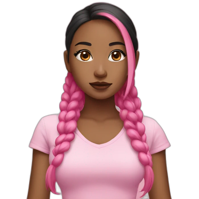 Black pink  emoji