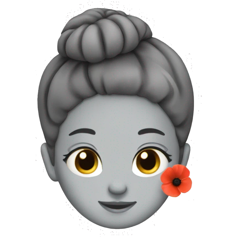 bun with poppy seed emoji