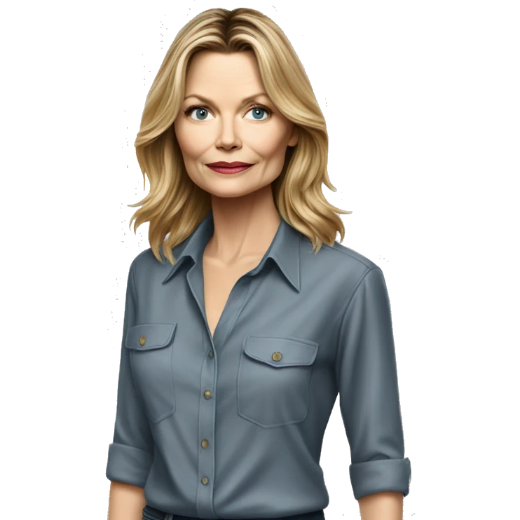 michelle pfeiffer wearing shirt emoji