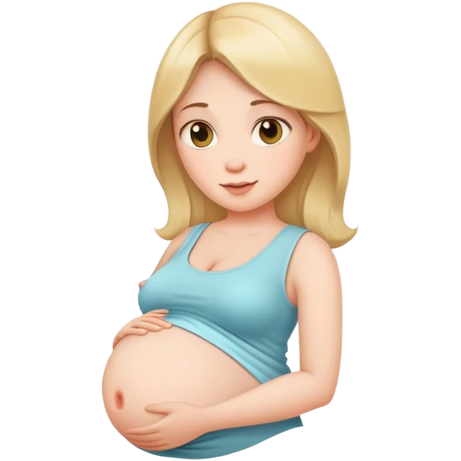 Mujer embarazada  emoji