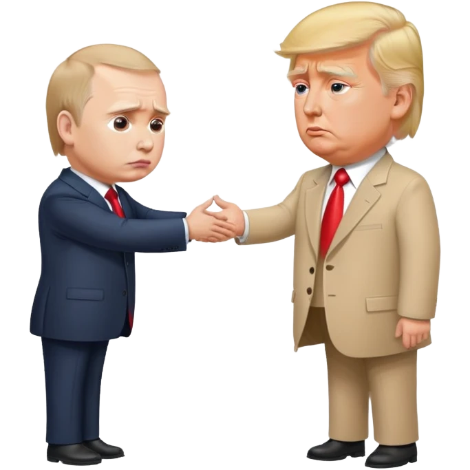 donald trump begs putin for a peace emoji
