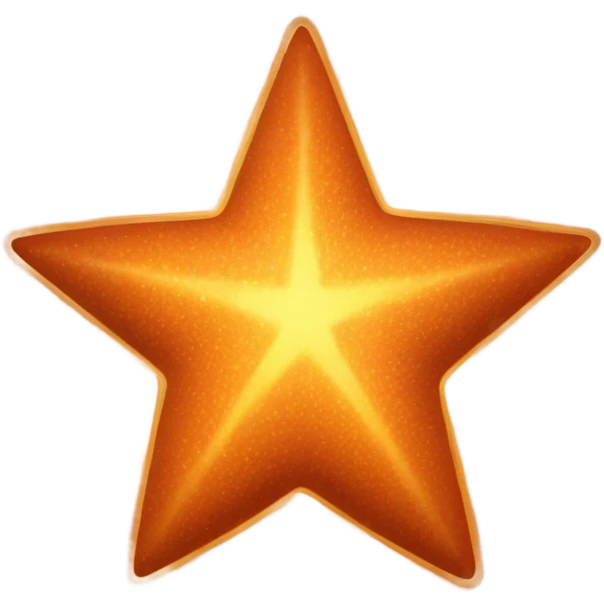 2 stars orange emoji