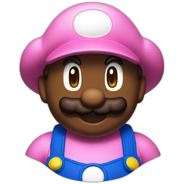 Super mario y hello kitty emoji