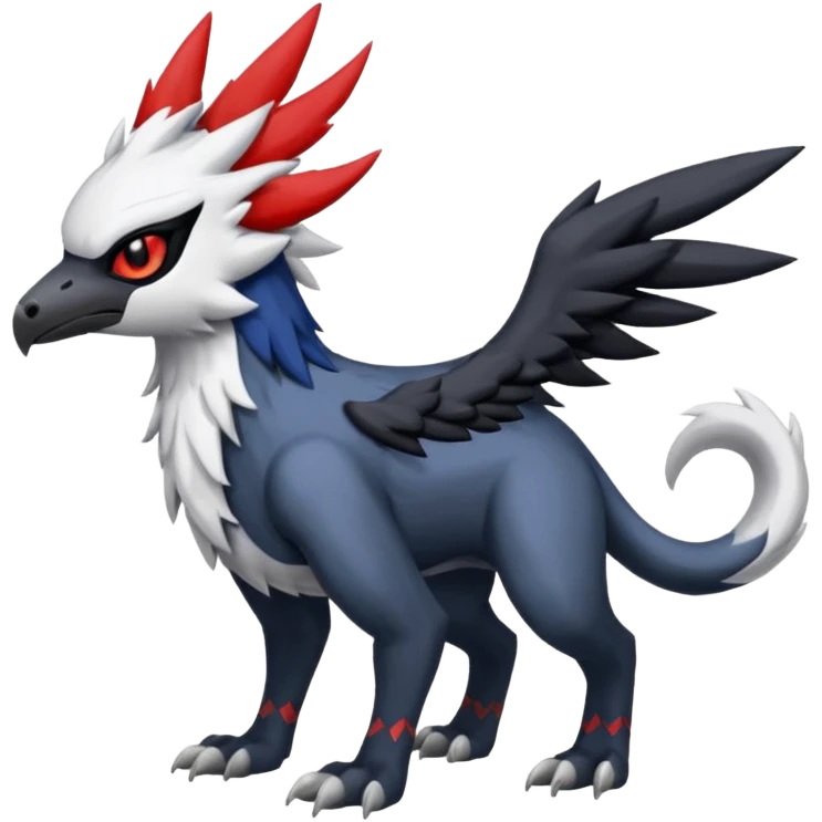 Trico-Nargacuga-Silvally-Absol-fusion emoji
