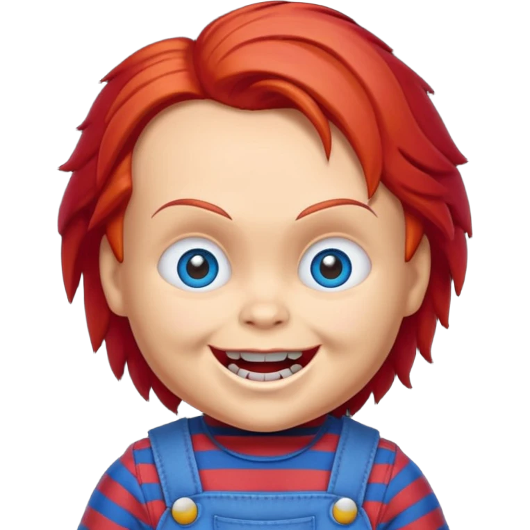 Un emojin de chuky emoji