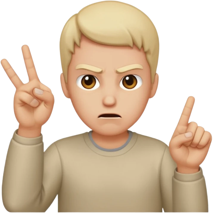 husky dislike) 	•	✌️ (peace) 	•	🤌 (móc mỉa) 	•	🙏 (cầu xin) 	•	😿 (năn nỉ, tội nghiệp) 	•	👊 (đấm) 	•	🤯 (vỡ não) 	•	🖕 (cà khịa kiểu ác liệt luôn) emoji