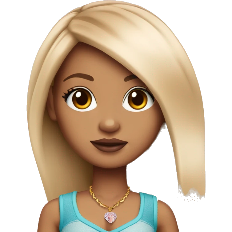 Light skin bratz doll emoji