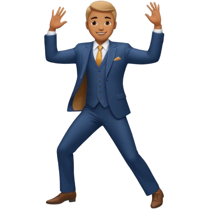 dancing man emoji