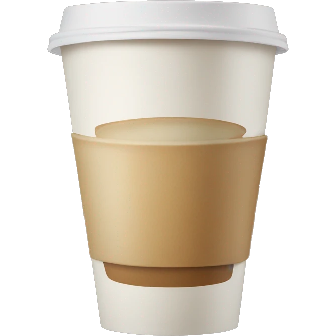Starbucks cup emoji
