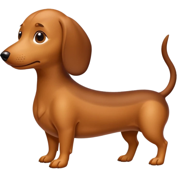 Weenie dog emoji emoji