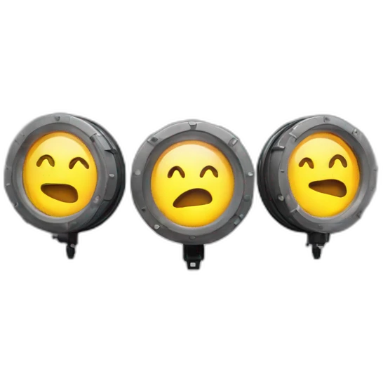 Stage lights emoji
