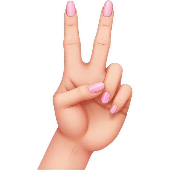 Pinky middle finger  emoji