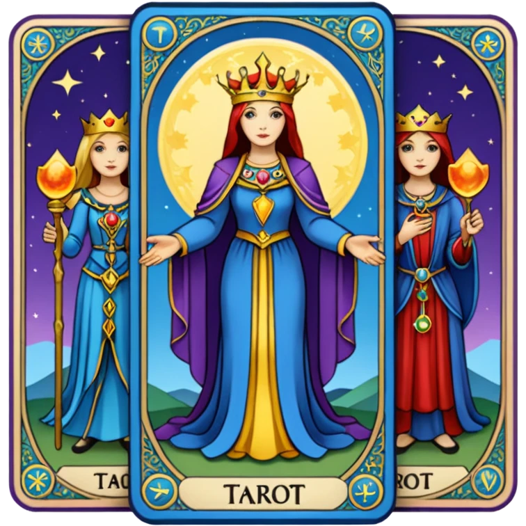 карты таро emoji