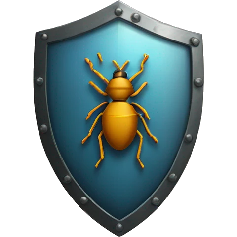 shield with anti bug icon emoji