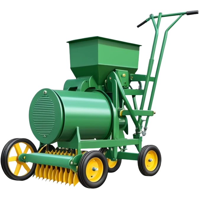 agricultural seeding machine, farm equipment for planting seeds emoji