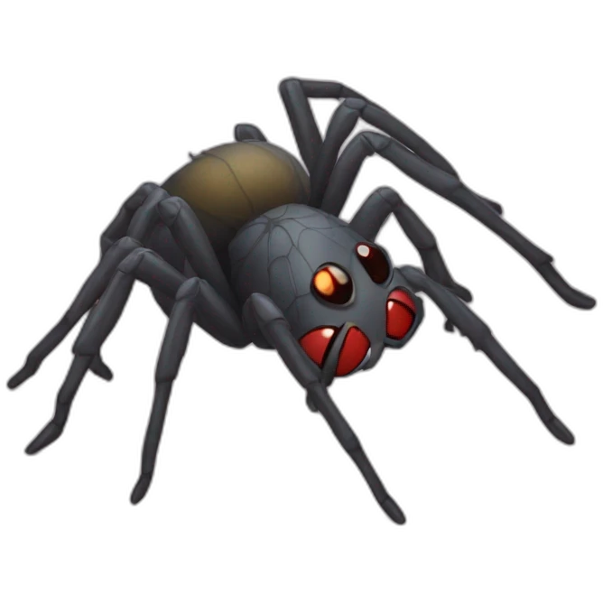 spider kiss emoji