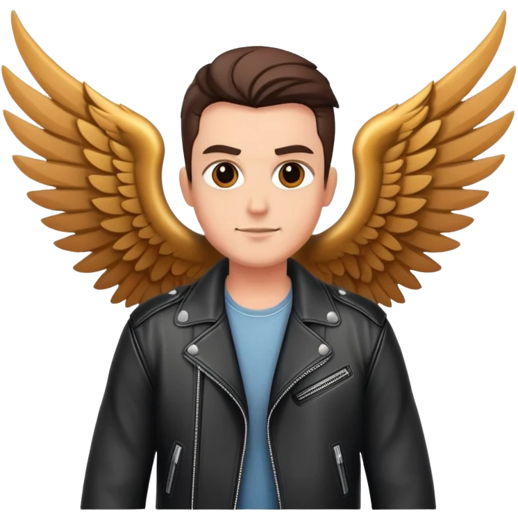 Biker with wings  emoji