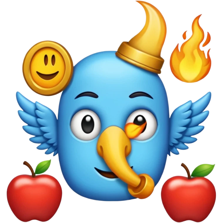 Hayır ben bir tik istedim sadece mavi olsun ve yuvarlak olsun emoji