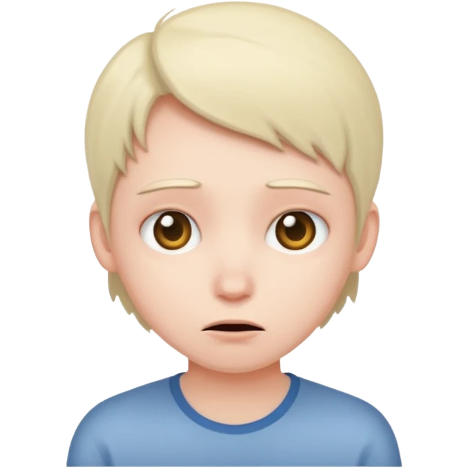Shy emoji