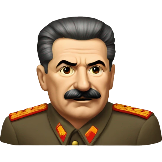 stalin with the symbols of communism emoji